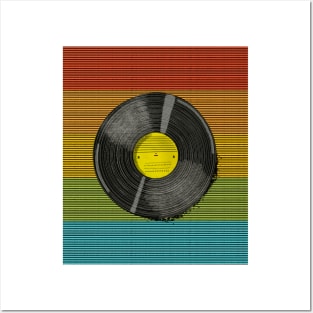 Rainbow vinyl Posters and Art